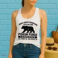 Pigeon Forge Tennessee Bear Great Smoky Mountains Women's Tank Top thumb 2