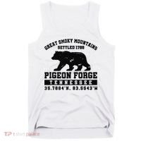 Pigeon Forge Tennessee Bear Great Smoky Mountains Tank Top thumb 0