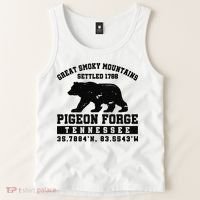 Pigeon Forge Tennessee Bear Great Smoky Mountains Tank Top thumb 2