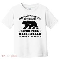 Pigeon Forge Tennessee Bear Great Smoky Mountains Toddler T-Shirt thumb 0