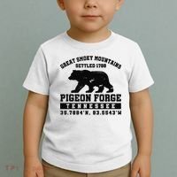 Pigeon Forge Tennessee Bear Great Smoky Mountains Toddler T-Shirt thumb 2
