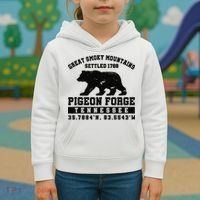 Pigeon Forge Tennessee Bear Great Smoky Mountains Kids Hoodie thumb 3