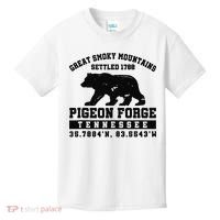Pigeon Forge Tennessee Bear Great Smoky Mountains Kids T-Shirt thumb 0