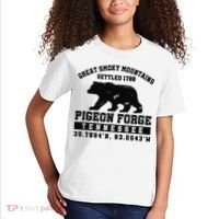 Pigeon Forge Tennessee Bear Great Smoky Mountains Kids T-Shirt thumb 2