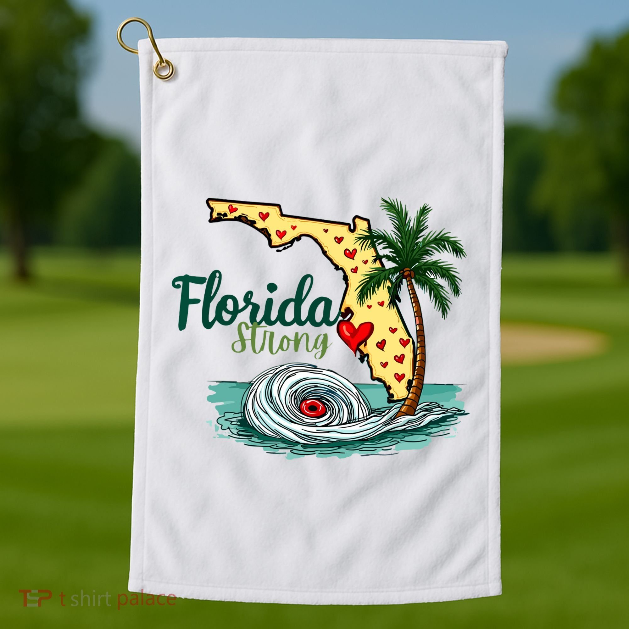 Pray For Tampa Bay Florida Strong Golf Towel