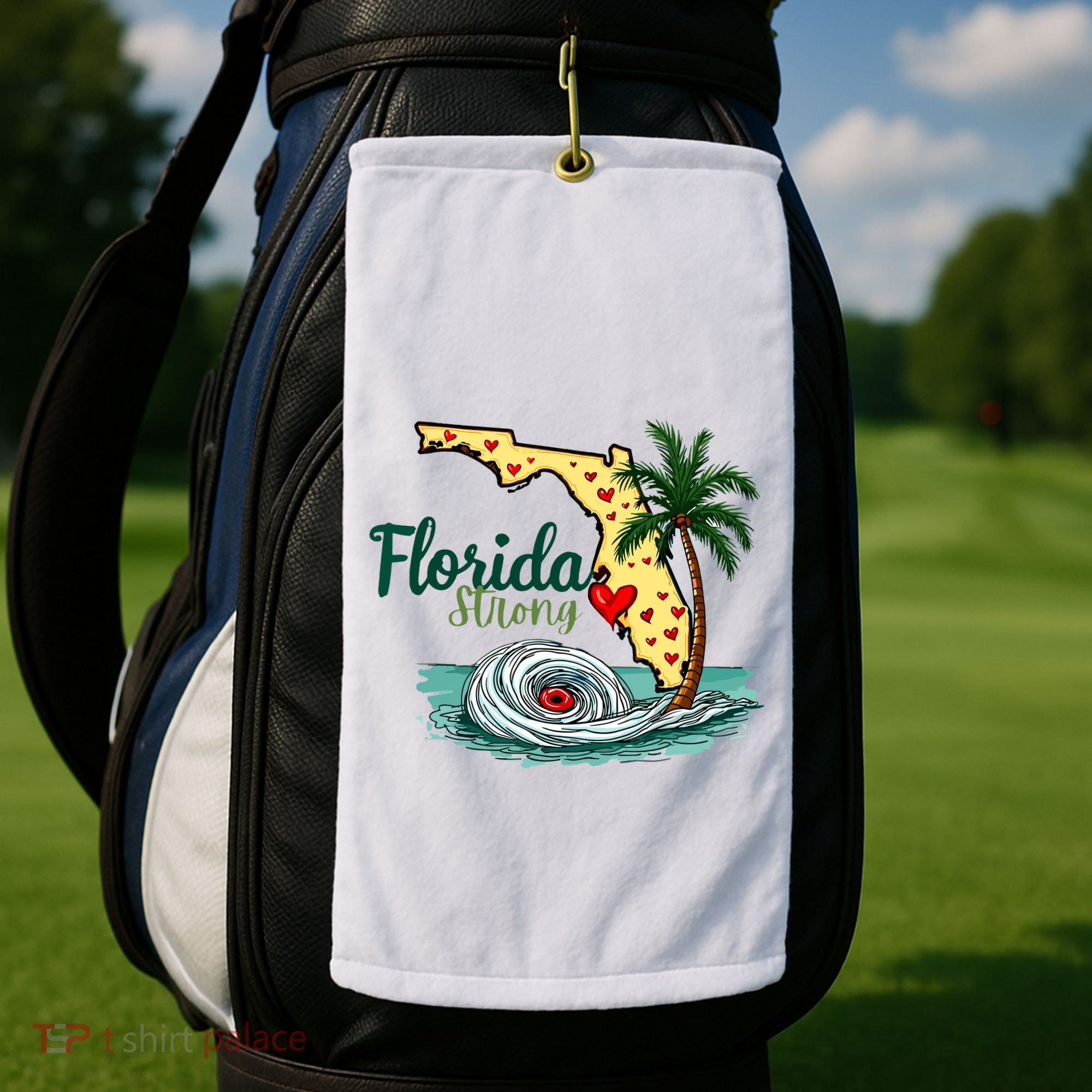 Pray For Tampa Bay Florida Strong Golf Towel