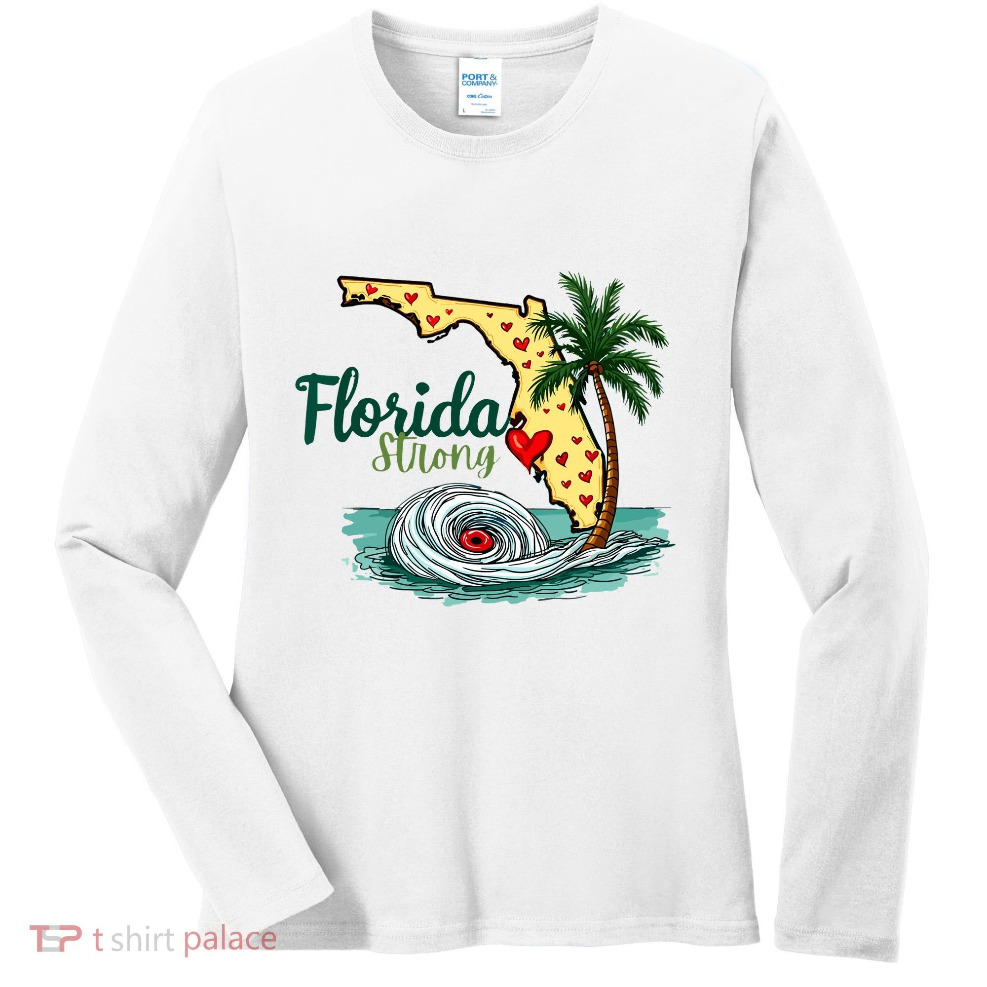 Pray For Tampa Bay Florida Strong Women's Long Sleeve Shirt