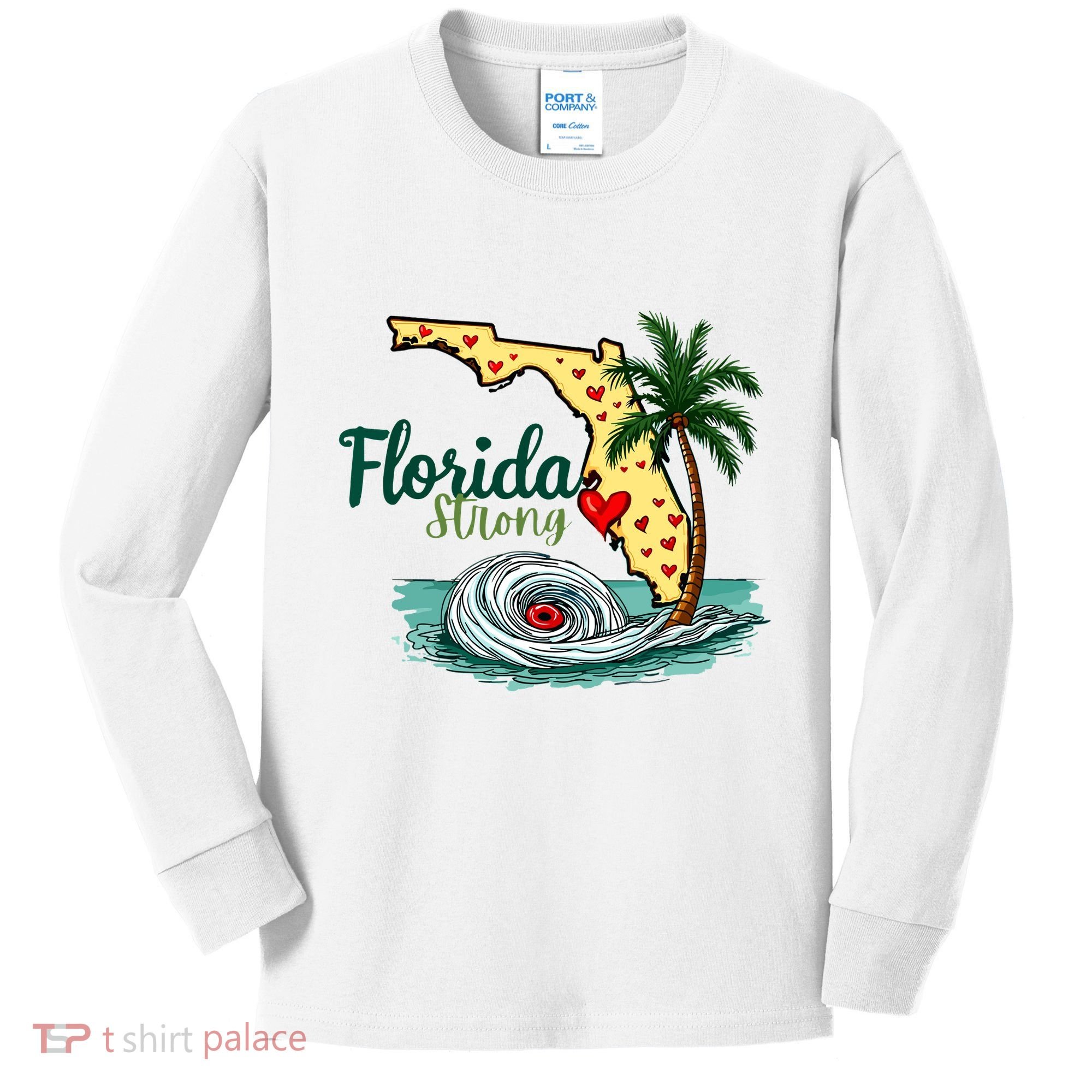 Pray For Tampa Bay Florida Strong Kids Long Sleeve Shirt