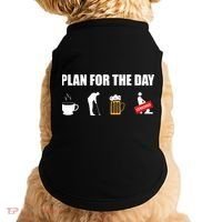 Plan For The Day Funny Golf Doggie Tank thumb 0