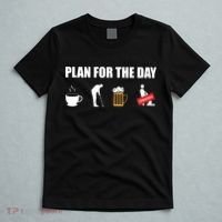 Plan For The Day Funny Golf T-Shirt thumb 5