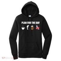 Plan For The Day Funny Golf Women's Hoodie thumb 0