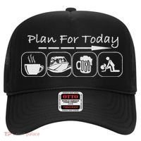 Plan For Today Coffee Boat Beer Sex For Boater Boat Hat thumb 0