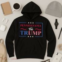 Pennsylvania For Trump Pro Vote Republican 2024 Hoodie thumb 3