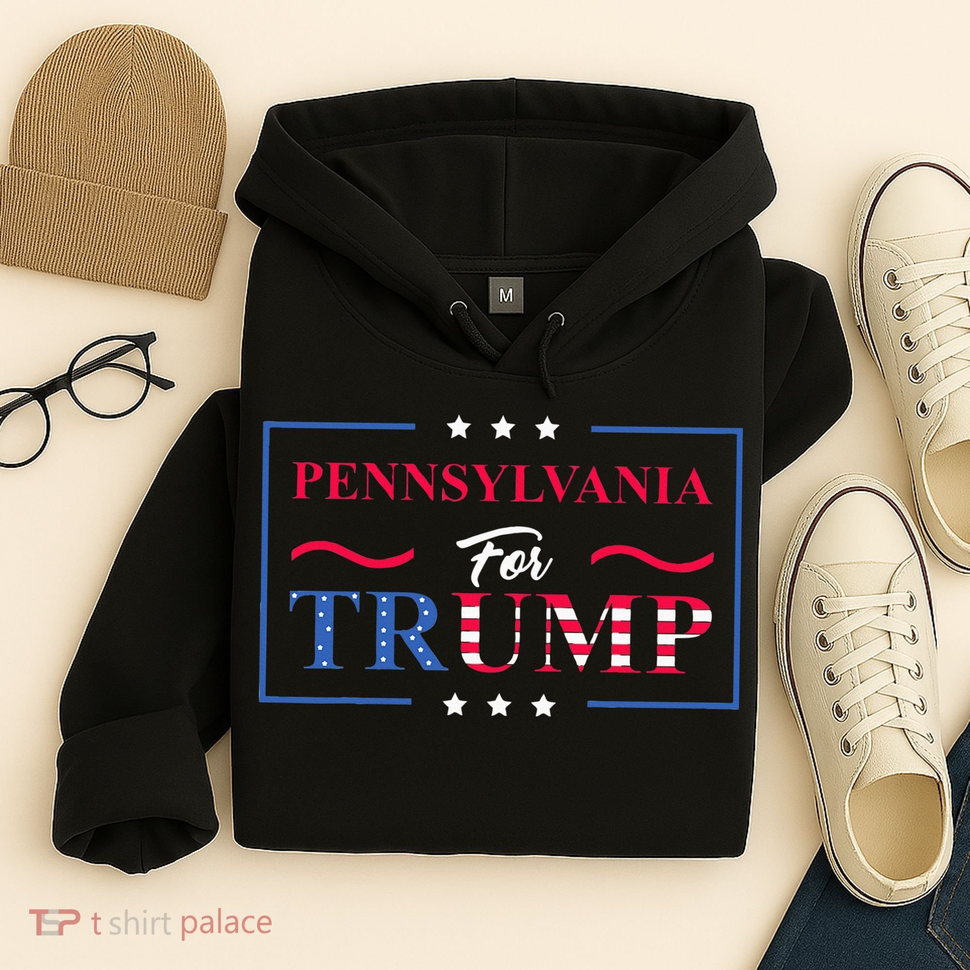 Pennsylvania For Trump Pro Vote Republican 2024 Hoodie