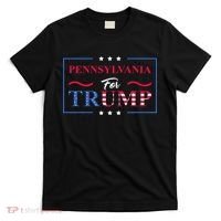 Pennsylvania For Trump Pro Vote Republican 2024 T-Shirt thumb 0