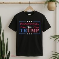 Pennsylvania For Trump Pro Vote Republican 2024 T-Shirt thumb 2