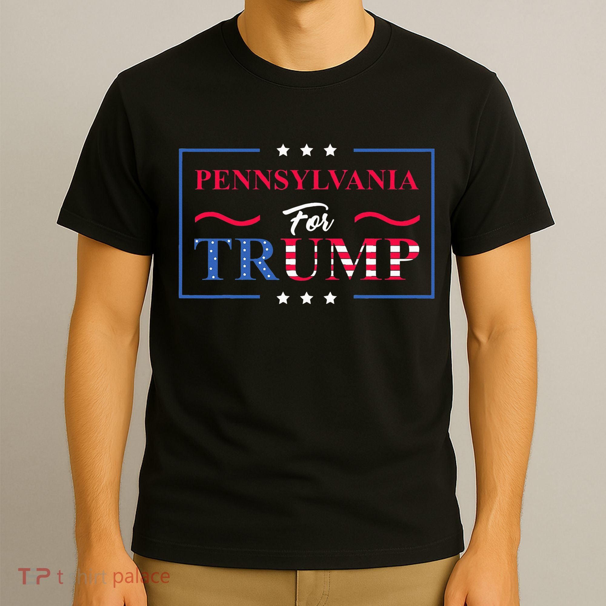 Pennsylvania For Trump Pro Vote Republican 2024 T-Shirt