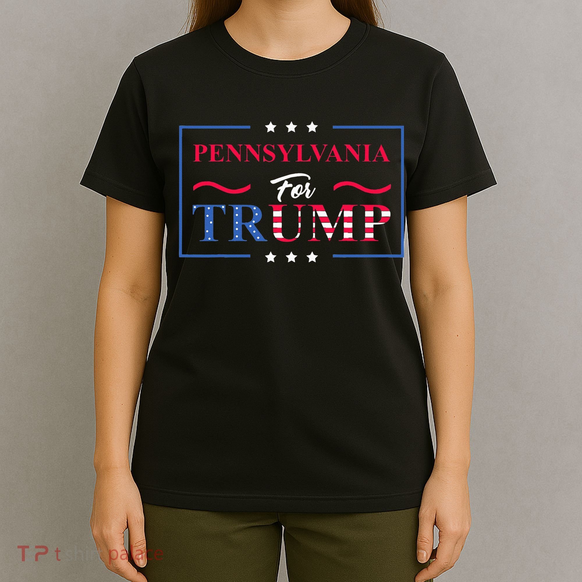 Pennsylvania For Trump Pro Vote Republican 2024 T-Shirt