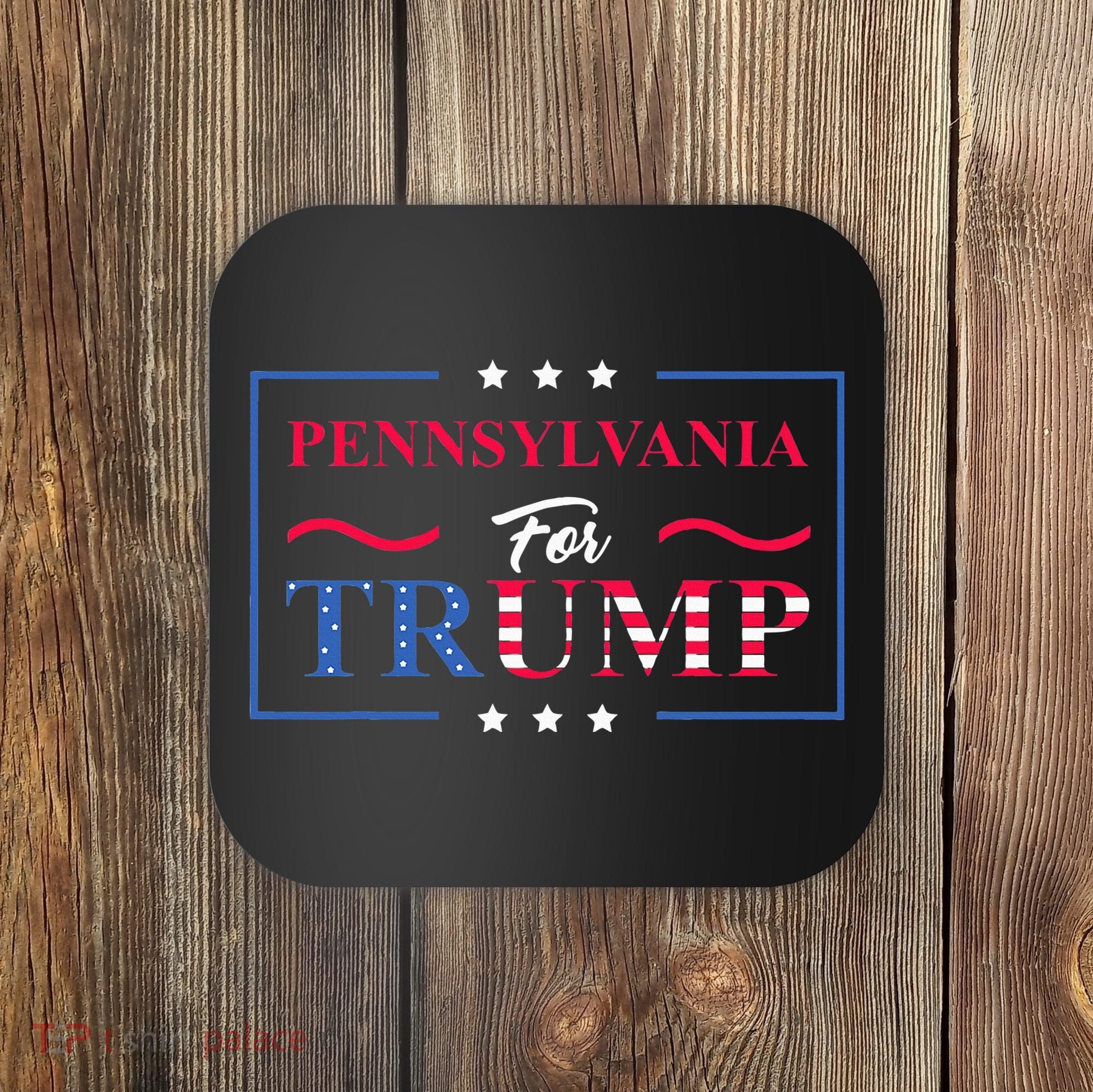 Pennsylvania For Trump Pro Vote Republican 2024 Coaster