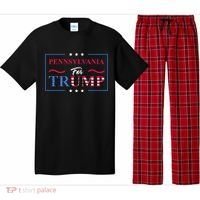 Pennsylvania For Trump Pro Vote Republican 2024 Pajama Set thumb 0
