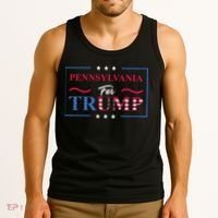 Pennsylvania For Trump Pro Vote Republican 2024 Tank Top thumb 3
