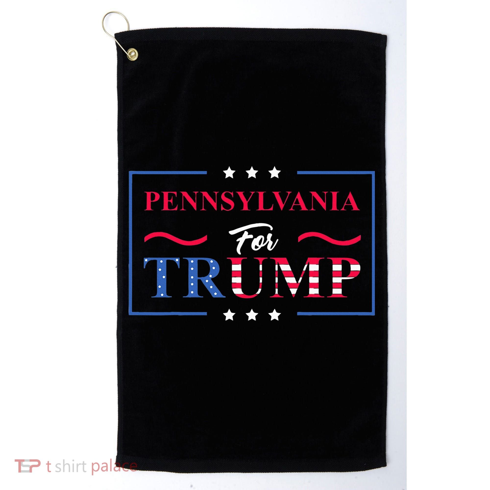 Pennsylvania For Trump Pro Vote Republican 2024 Golf Towel