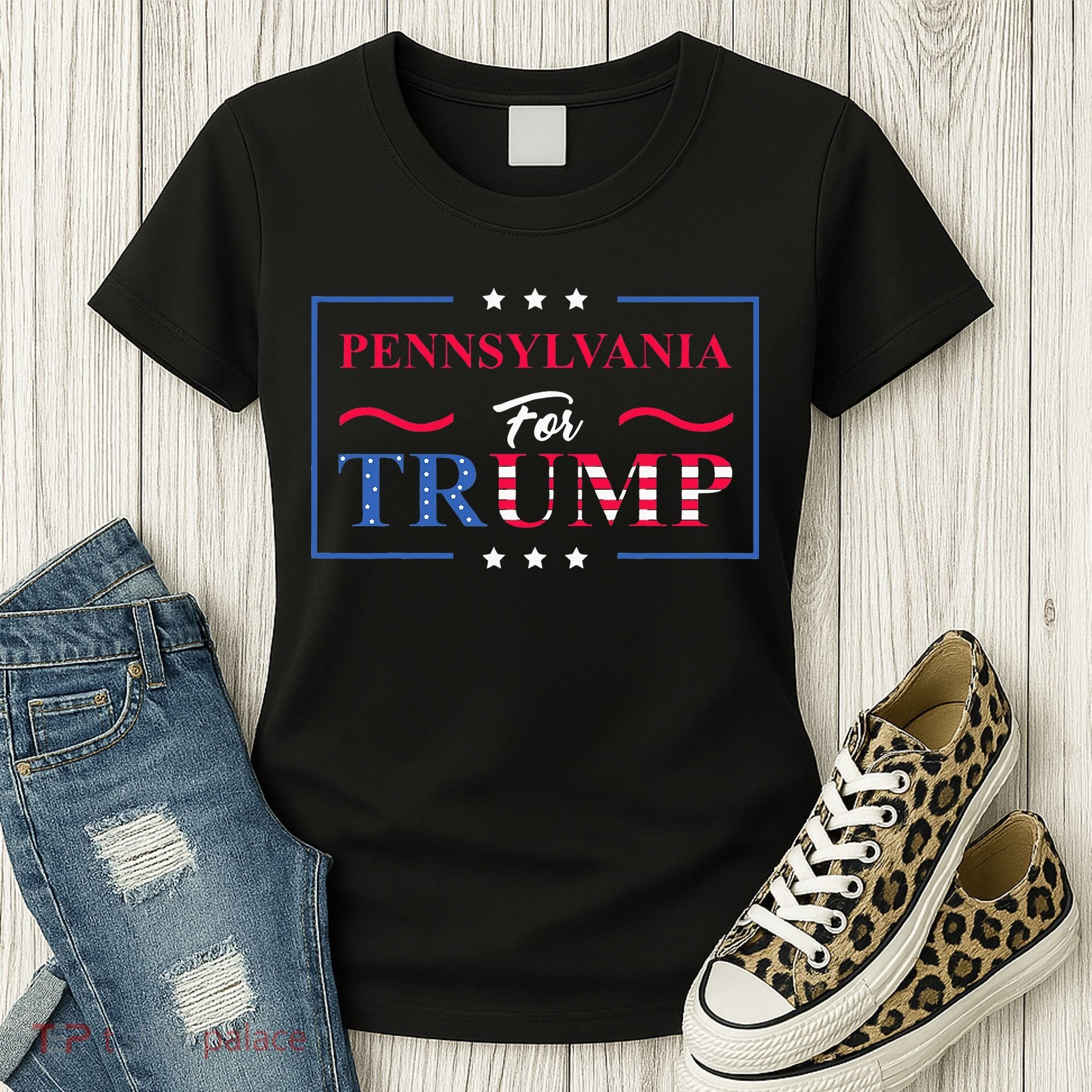 Pennsylvania For Trump Pro Vote Republican 2024 Women's T-Shirt