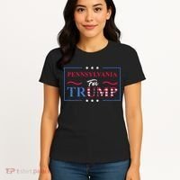 Pennsylvania For Trump Pro Vote Republican 2024 Women's T-Shirt thumb 4
