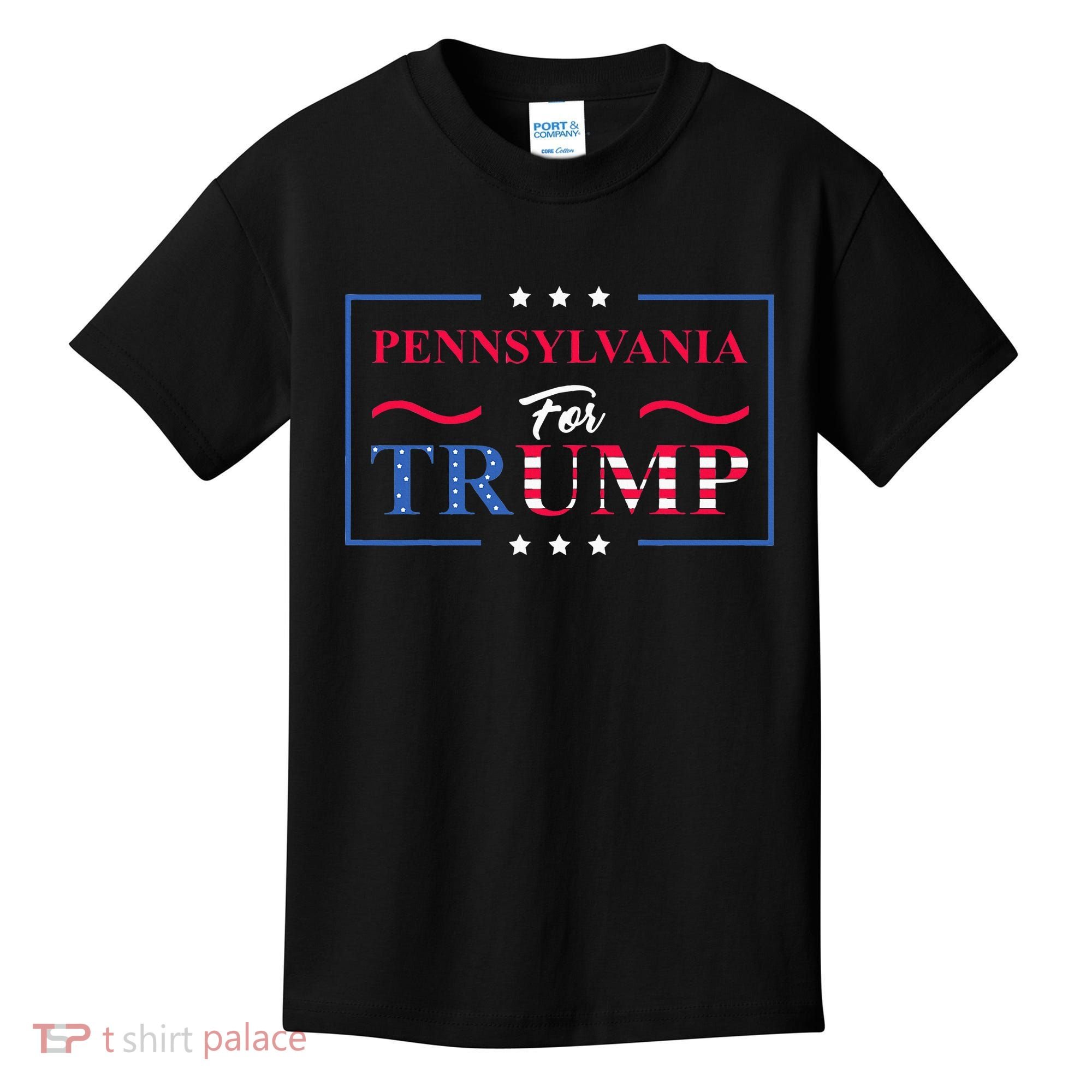 Pennsylvania For Trump Pro Vote Republican 2024 Kids T-Shirt
