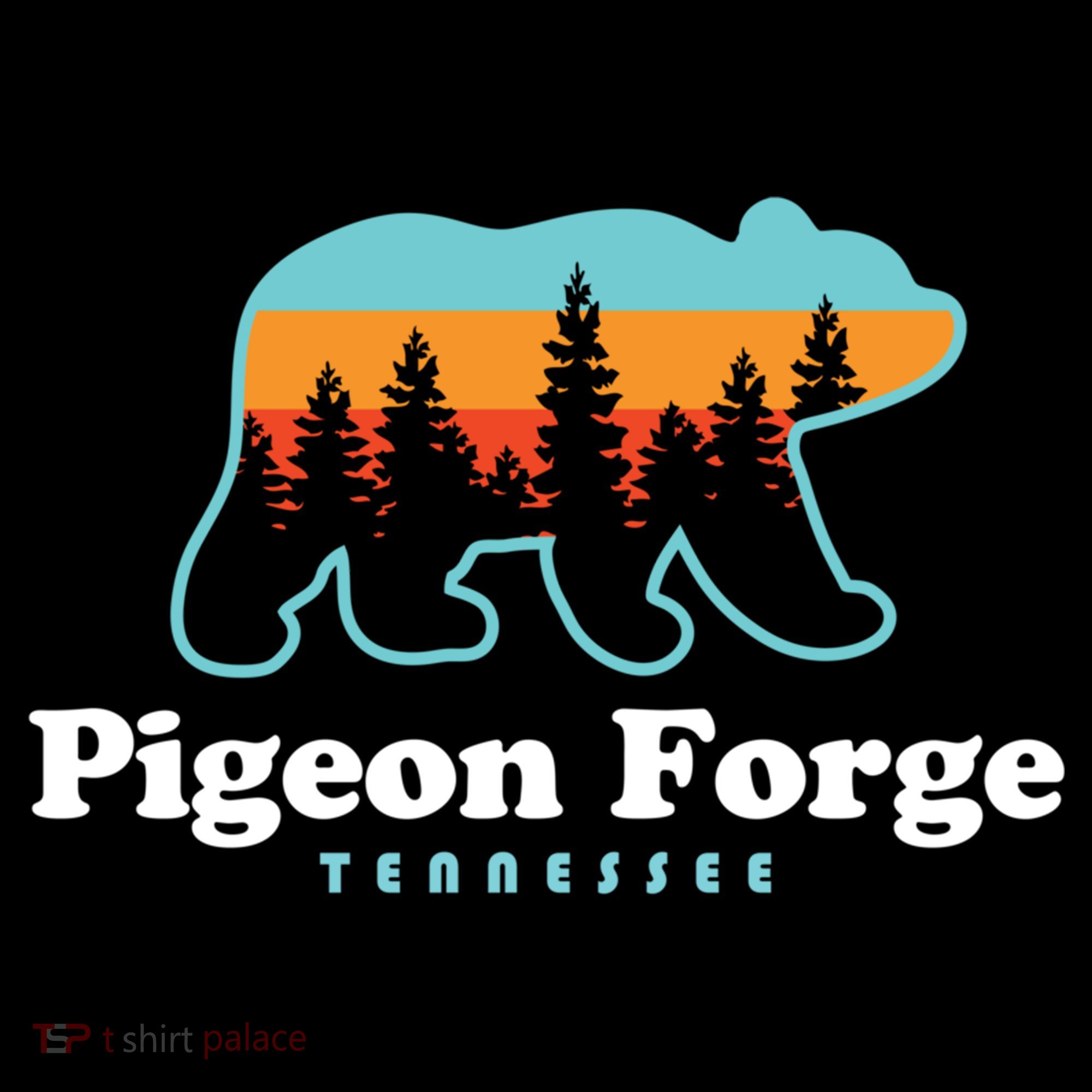 Pigeon Forge Tn Bear Great Smoky Mountains Cool Gift Women's Hoodie