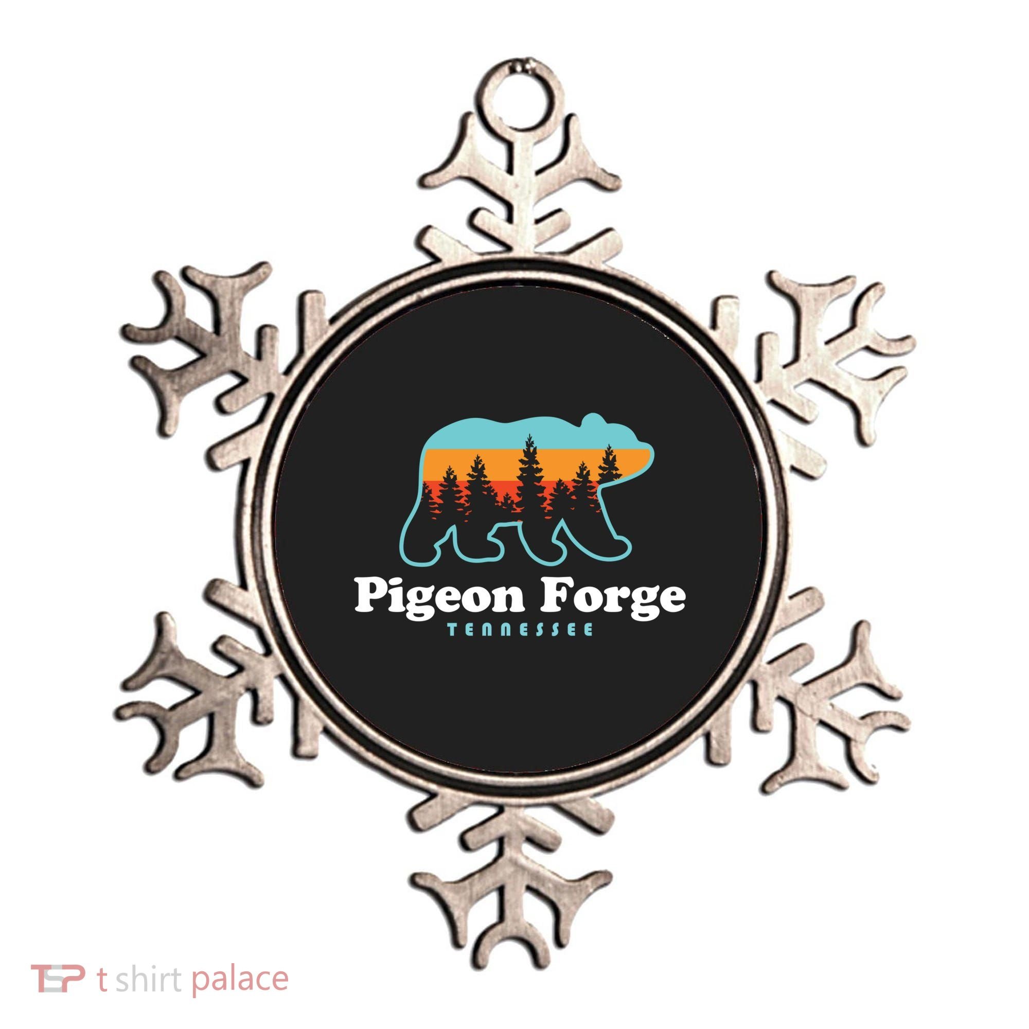 Pigeon Forge Tn Bear Great Smoky Mountains Cool Gift Ornament