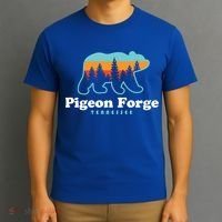 Pigeon Forge Tn Bear Great Smoky Mountains Cool Gift T-Shirt thumb 3