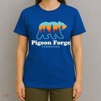 Pigeon Forge Tn Bear Great Smoky Mountains Cool Gift T-Shirt thumb 4
