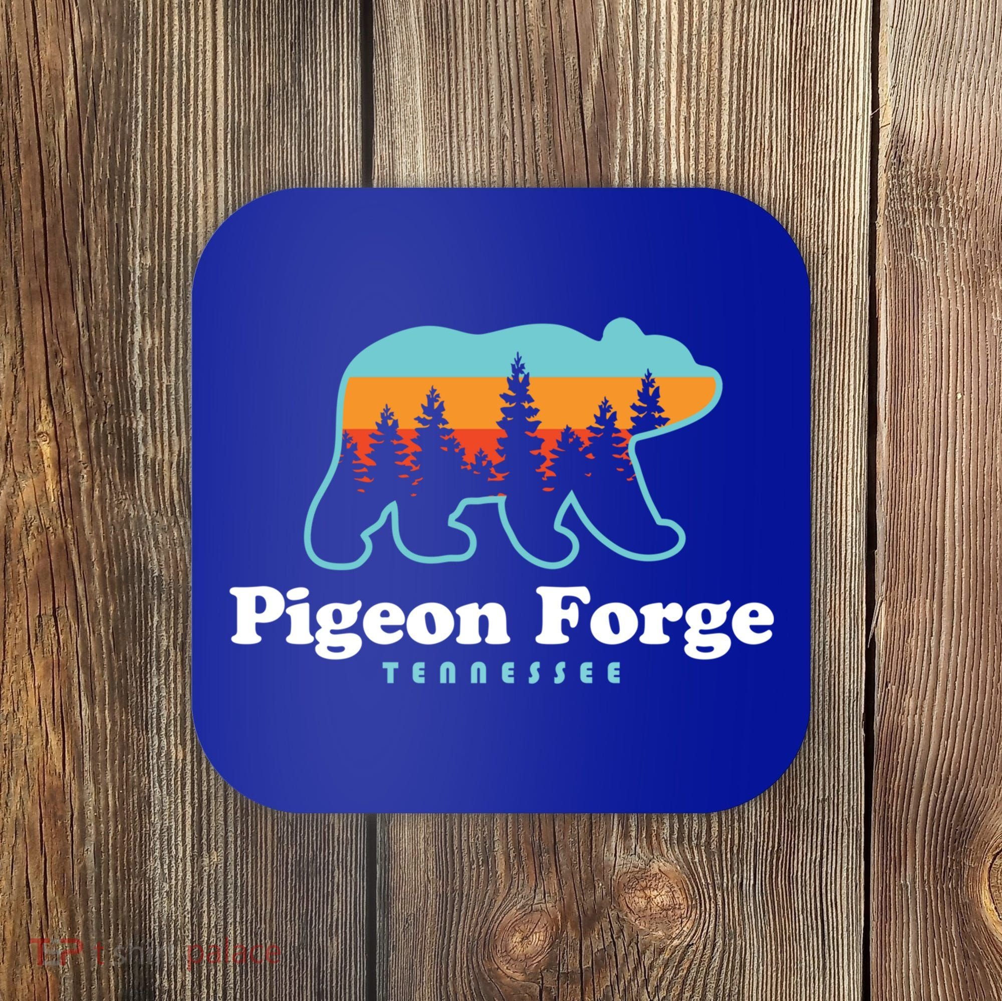 Pigeon Forge Tn Bear Great Smoky Mountains Cool Gift Coaster