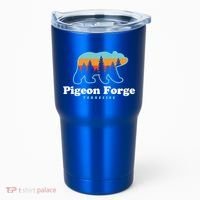 Pigeon Forge Tn Bear Great Smoky Mountains Cool Gift Tumbler thumb 0