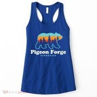 Pigeon Forge Tn Bear Great Smoky Mountains Cool Gift Women's Tank Top thumb 0
