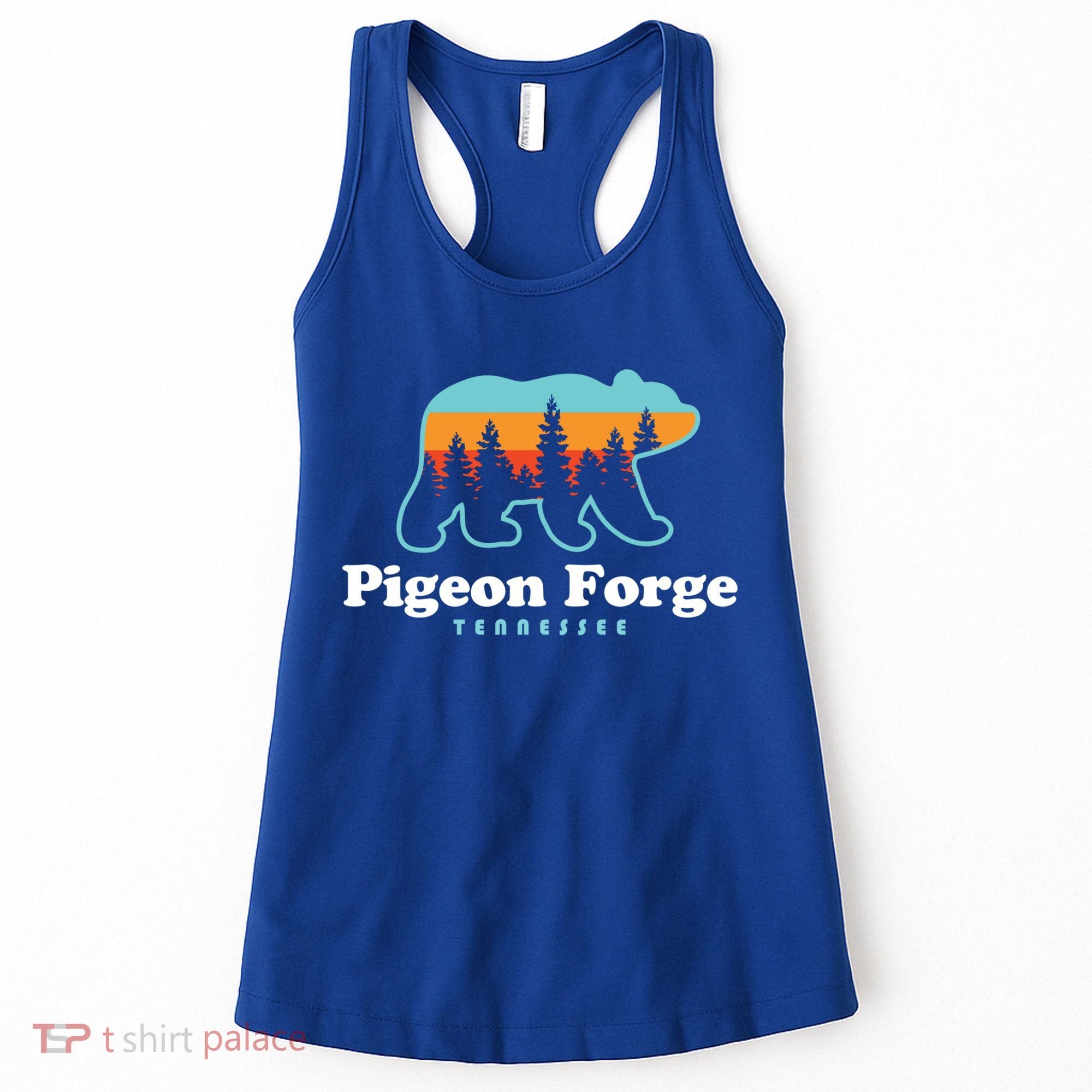 Pigeon Forge Tn Bear Great Smoky Mountains Cool Gift Women's Tank Top