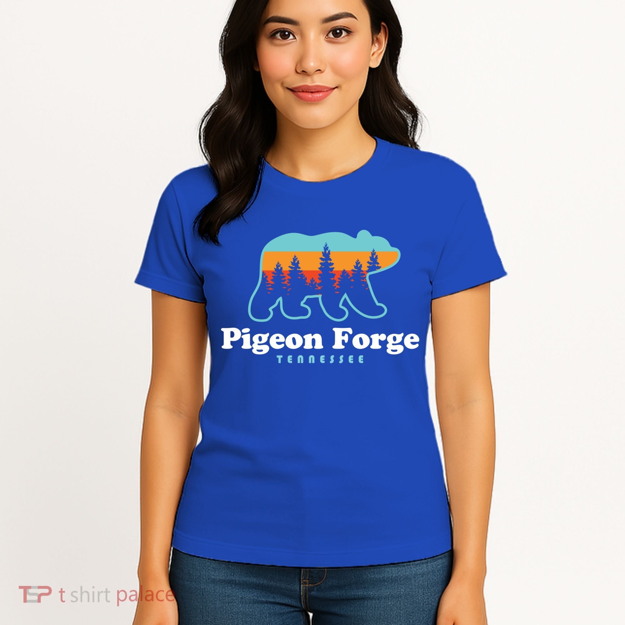 Pigeon Forge Tn Bear Great Smoky Mountains Cool Gift Women's T-Shirt