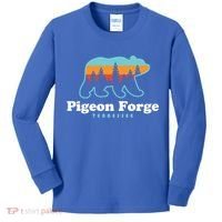 Pigeon Forge Tn Bear Great Smoky Mountains Cool Gift Kids Long Sleeve Shirt thumb 0