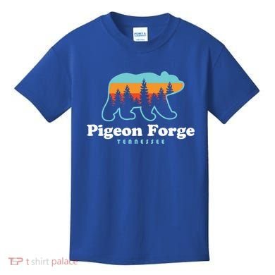 Pigeon Forge Tn Bear Great Smoky Mountains Cool Gift Kids T-Shirt