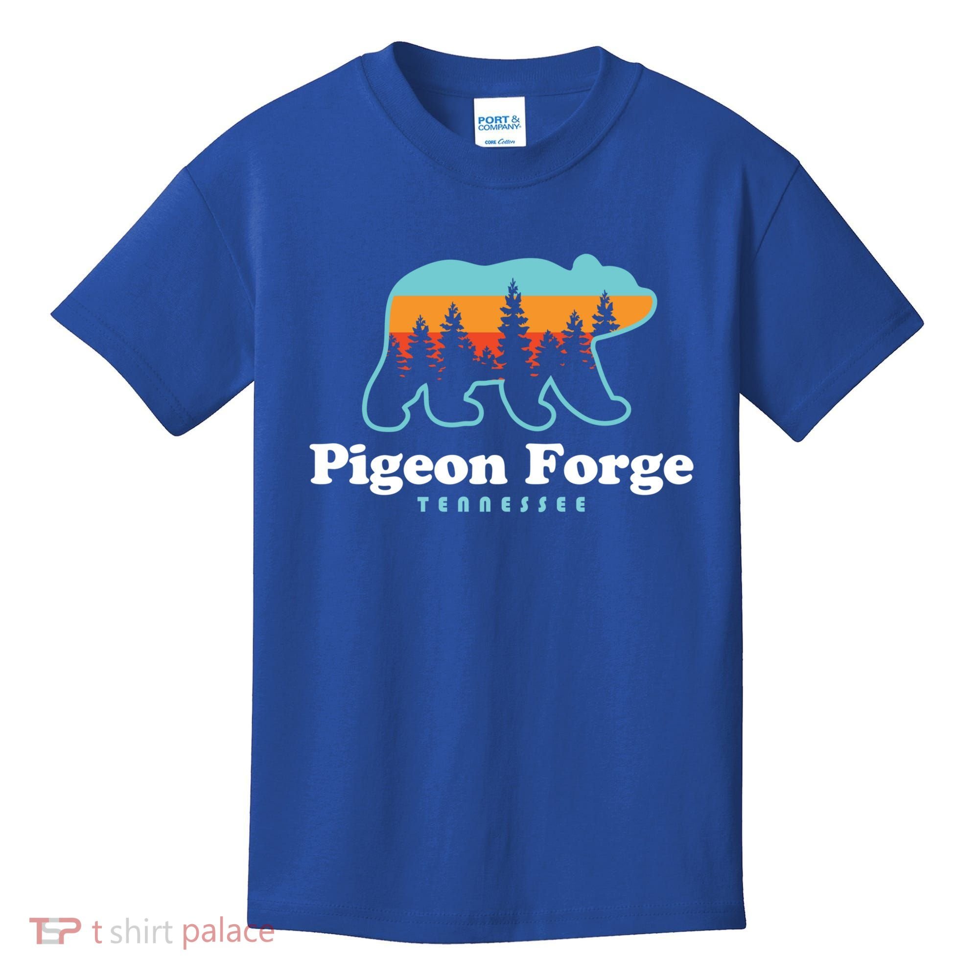 Pigeon Forge Tn Bear Great Smoky Mountains Cool Gift Kids T-Shirt
