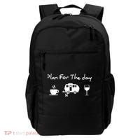 Plan For The Day Coffee Camping Wine Backpack thumb 0