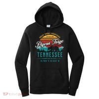 Pigeon Forge Tennessee Great Smoky Mountains Bear Retro Sun Meaningful Gift Women's Hoodie thumb 0