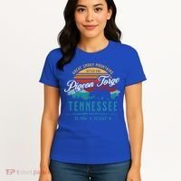 Pigeon Forge Tennessee Great Smoky Mountains Bear Retro Sun Meaningful Gift Women's T-Shirt thumb 4