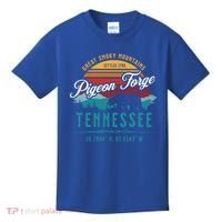 Pigeon Forge Tennessee Great Smoky Mountains Bear Retro Sun Meaningful Gift Kids T-Shirt thumb 0