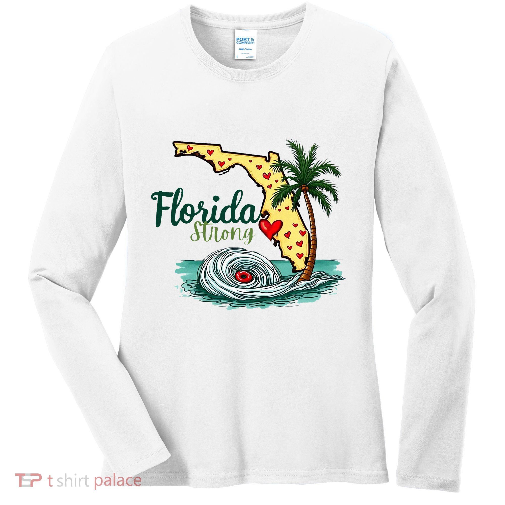Pray For Tampa Bay Florida Strong Women's Long Sleeve Shirt