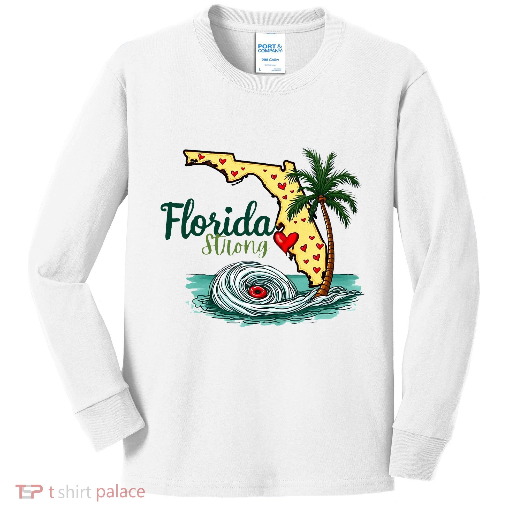 Pray For Tampa Bay Florida Strong Kids Long Sleeve Shirt