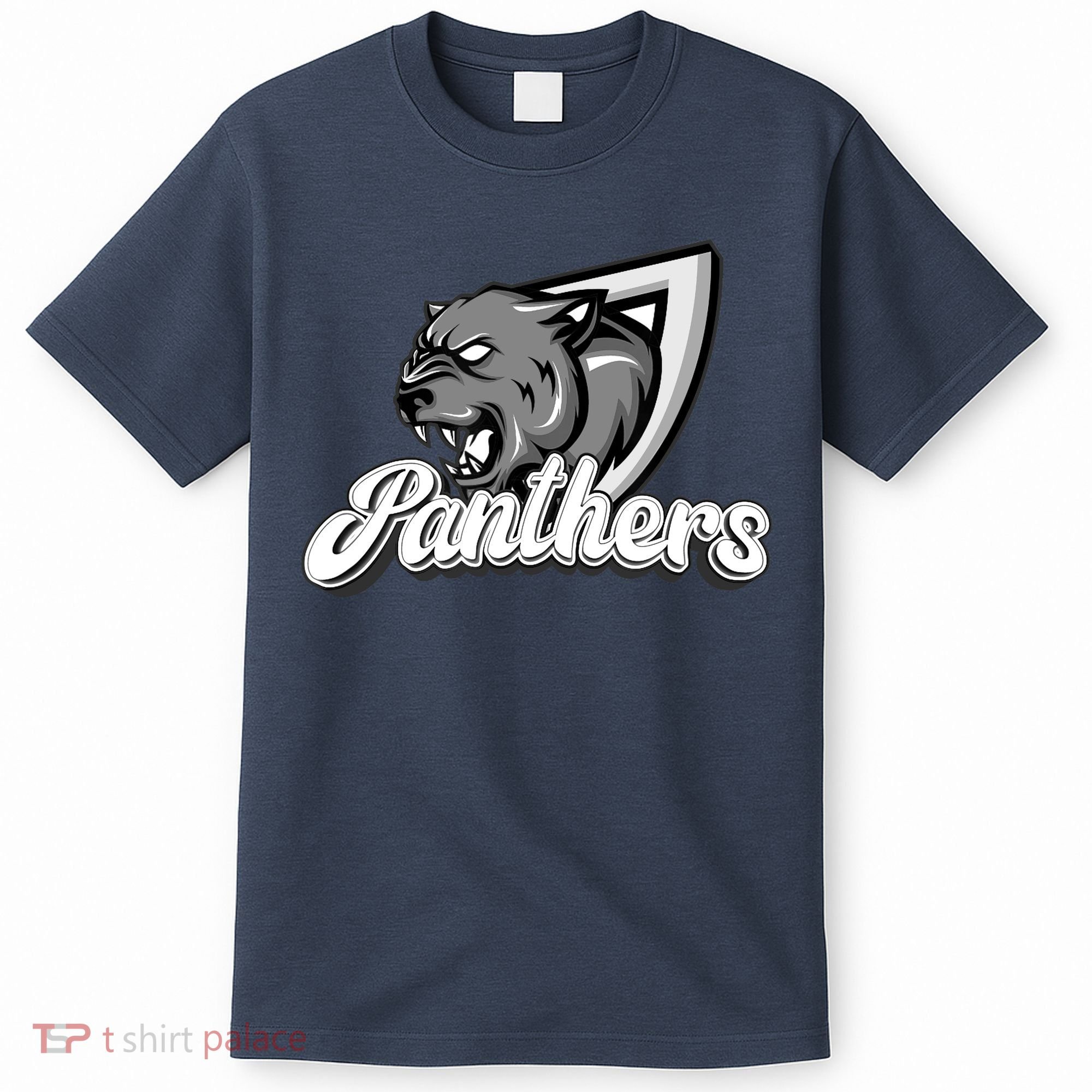 Panthers Fan Team Supporter Sports Animal Wildlife Lover T-Shirt