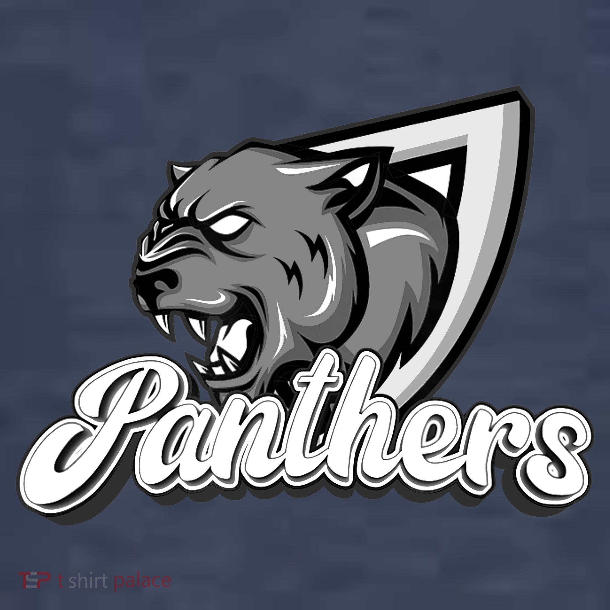 Panthers Fan Team Supporter Sports Animal Wildlife Lover T-Shirt
