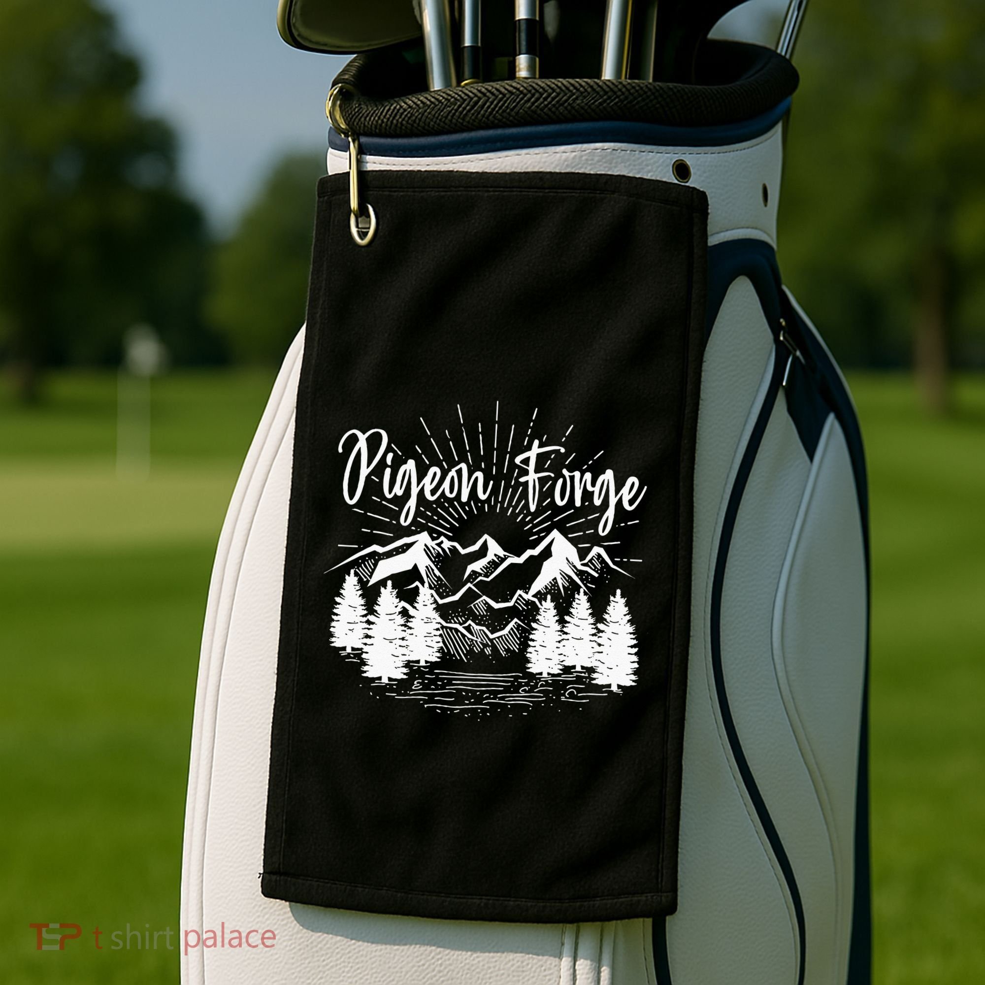 Pigeon Forge Tennessee Great Smoky Mountains National Park Golf Towel